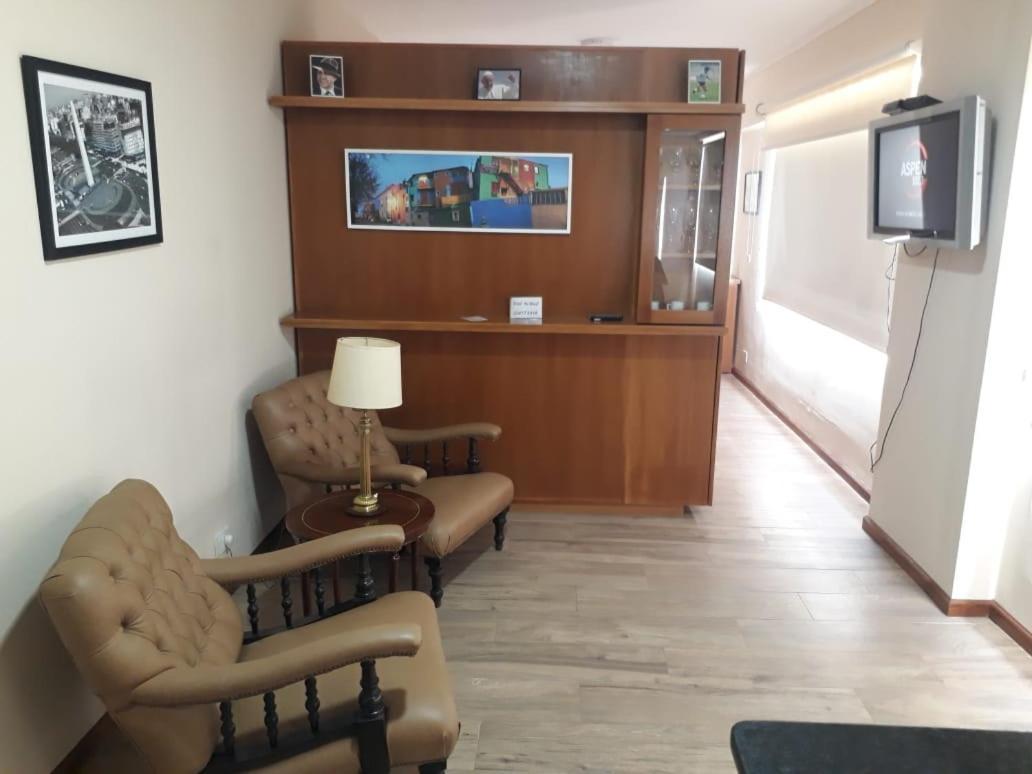 Apartmán 4 Ventanales Sobre La Avenida Corrientes Buenos Aires Exteriér fotografie