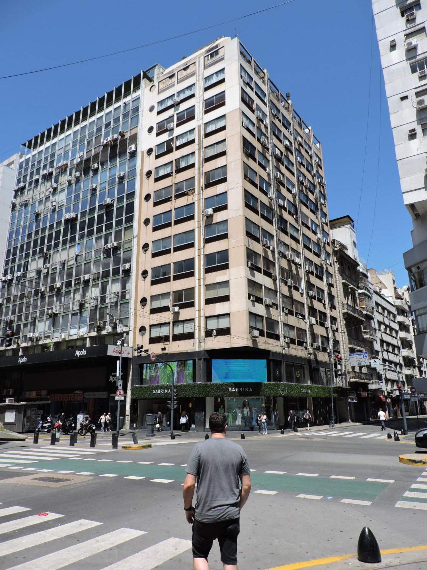 Apartmán 4 Ventanales Sobre La Avenida Corrientes Buenos Aires Exteriér fotografie