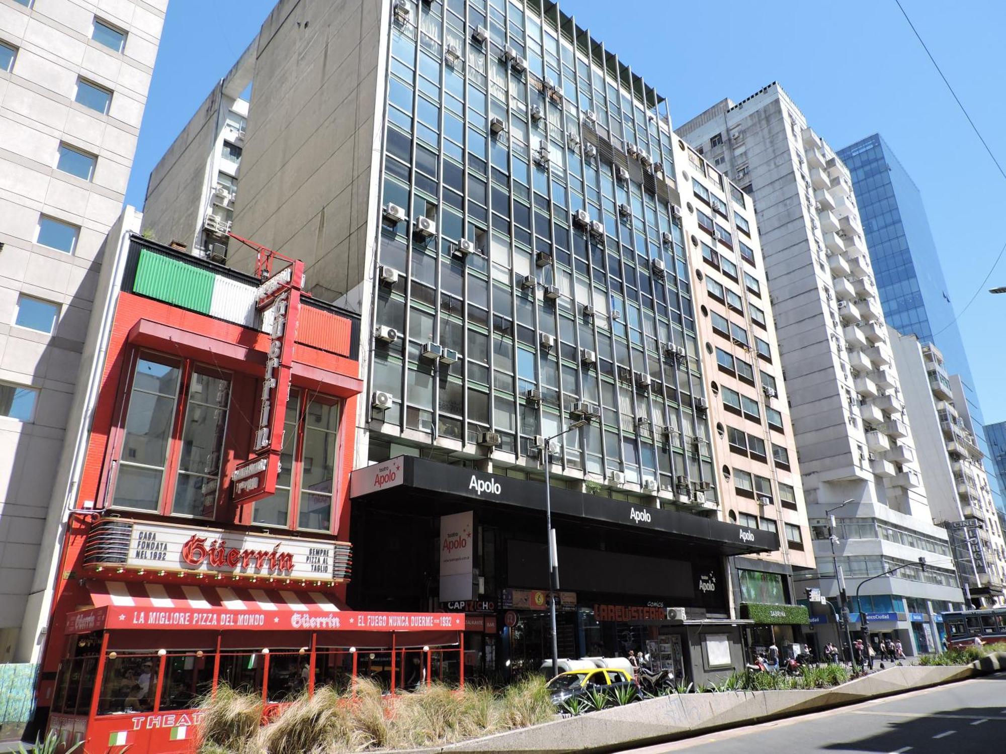 Apartmán 4 Ventanales Sobre La Avenida Corrientes Buenos Aires Exteriér fotografie